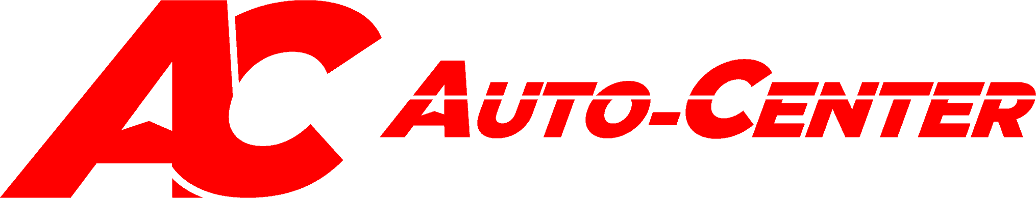 AC Auto-Center logo punainen