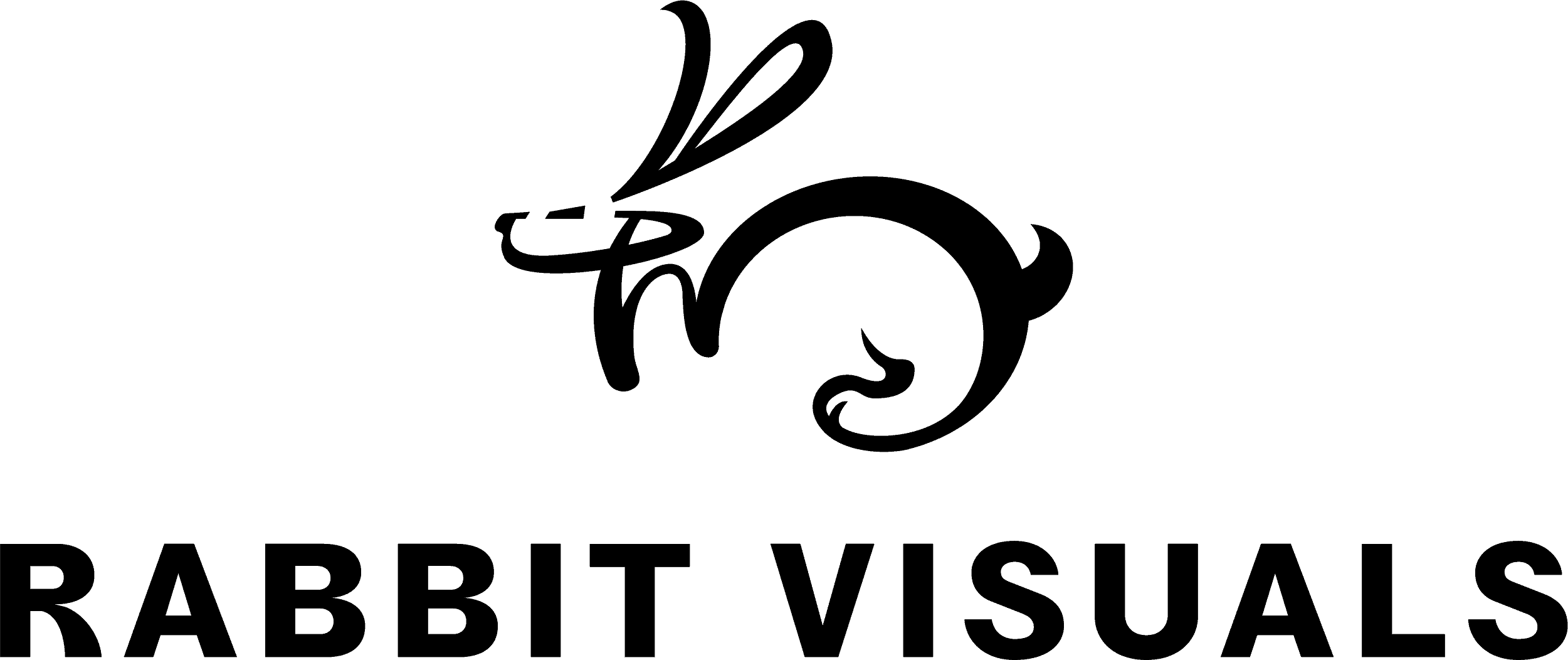 Logo-RABBITVISUALS-and-Bunny-vertical-black-2021-web